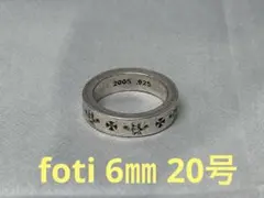 CHROME HEARTS foti 스페이서 링 6mm 20호