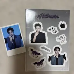 NEXZ hellmate A B ハル トレカ ステッカー 証明写真 - メルカリ