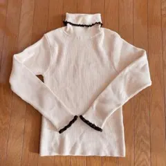 ❤️マジェスティックレゴン❤️リブニット ハイネック 長袖