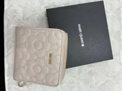 【美品】MARY QUANT 花柄キルティング財布