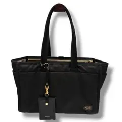 ✨美品✨【PORTER GIRL】SHEA トートバッグ ブラック チャーム付きのサムネイル