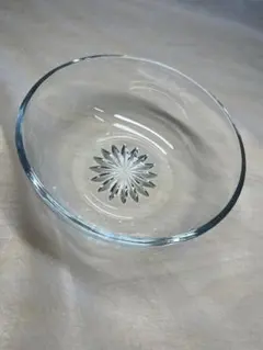 【昭和レトロ】クリアガラス ボウル 星型デザイン