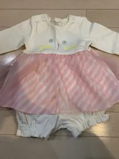 apres les cours チュールトップス＆パンツセット 80サイズ
