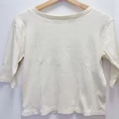 【Classical Elf】クラシカルエルフ 5分袖 リブ トップス コットン