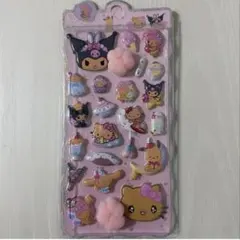 おしりシール　肉球シール　マシュマロシール　日焼け　サンリオ　クロミ　キティ