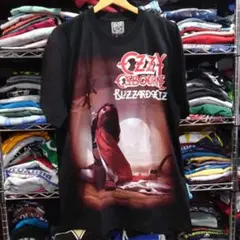 オジーオズボーン 両面プリント バンドＴシャツ L