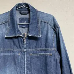 00s 紺タグGAP デニムジャケットサイズL
