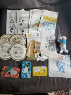 スヌーピーカフェ 等グッズセット