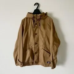 Dickies ヘリンボーン ミリタリージャケット ブルゾン キャメル Mのサムネイル