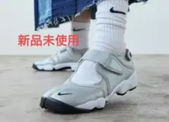 新品】Nike Air Rift ナイキ エアリフト レザー シルバー 24 - メルカリ