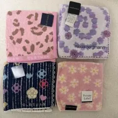 ブランドハンカチ 4枚セット まとめ売りのサムネイル