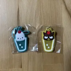 サンリオ　クリアクリームソーダ　めじるしラバーチャーム