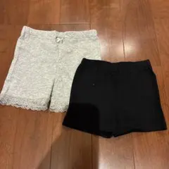 UNIQLO KIDS ボトムスセット 100cm グレー・黒