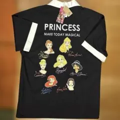 新品　170cm ディズニープリンセス 半袖シャツ ブラック