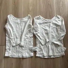 UNIQLO ユニクロ　肌着　長袖　90 ホワイト