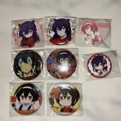 あんスタ アニカフェ 缶バッジ＆ステッカー 甘楽チトセ＆神崎颯馬＆鬼