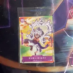 ワンピースカード　ニカ　モンキー•D•ルフィ　セブン限定プロモ