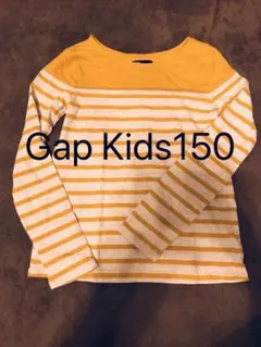 Gap Kids150 ボーダーカットソー 長袖 ロンT