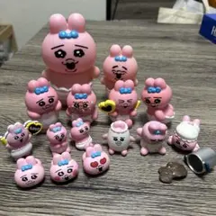 おぱんちゅうさぎ フィギュア　フレンズ　指輪　リング　セット