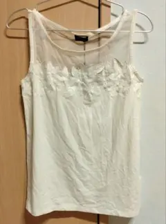 SALON　by PEACH JOHN エンブロイダリートップ　タンクトップ