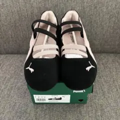 【新品】PUMA スピードキャットバレエ　ブラックピンク　24cm