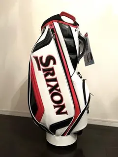 【新品】スリクソン キャディバッグ GGC-S166 軽量 ブラック/ホワイト