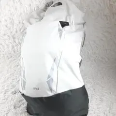 美品◎ザ ノース フェイス バックパック ホワイト 白 グレー 灰 Lサイズ
