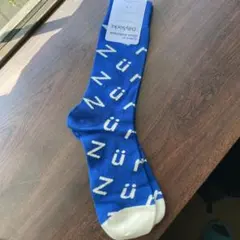 チューリッヒZURICH ソックス ブルー 新品