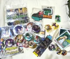 僕のヒーローアカデミア セット（缶バ・アクキー・ラバスト・カード）