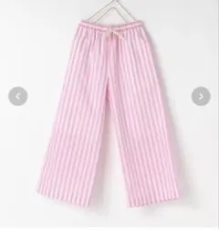 新品トゥデイフルEasy Stripe Halfpants ベビーピンク 36 - メルカリ