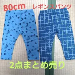 ★No.72★ミッキー柄レギンスパンツ★80cm★2点セット★