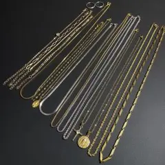 ネックレス　まとめ売り　セット　ピアス　アクセサリー　ゴールド　リング　5Dひ