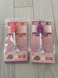 TAITO カラフルスプーン 2個セット ぺこちゃん1番くじのサムネイル