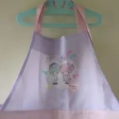 キキララ　青木美沙子さん サンリオ コラボ　エプロン