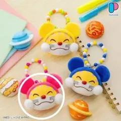 ニャンちゅう ビーズ付きおかおマスコット