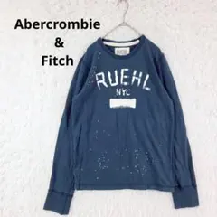 アバクロRUEHL No.925 ルール925 ロンT M ネイビー ペイントのサムネイル