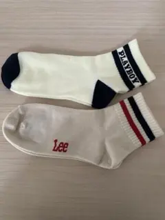Lee・PLAY BOYショートソックス 2足セット 23-25cm新品未使用品のサムネイル