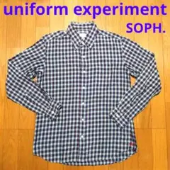uniform experiment チェック シャツ SOPH. ソフ