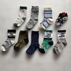 まとめ売り‼️キッズ靴下 9足セット 15〜20cm相当男の子