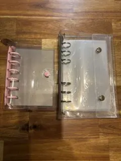 シール帳　バインダー　A7×1冊　A6×1冊　リフィル付