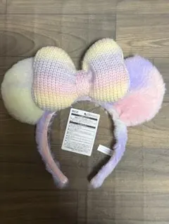 【新品タグ付き未使用品】パステルカラー ミニーマウス カチューシャ