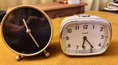 IKEA SNOFSA & CASIO 置時計 2個セット