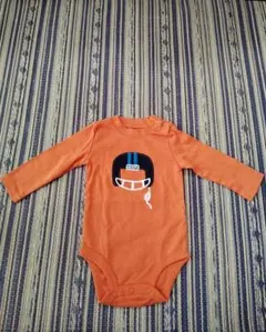 carter's オレンジ色ロンパース