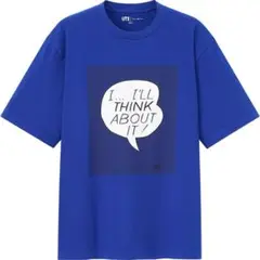 新品 ユニクロ ロイ リキテンスタイン Tシャツ XL ブルー UNIQLO