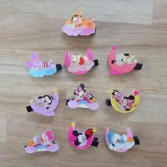 ディズニーキャラクター ヘアピン 10個セット
