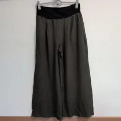 西松屋　マタニティパンツ　カーキ　Lサイズ