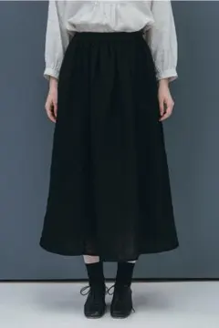 【新品タグ付き】フォグリネンワーク　ベス リネンロングスカートのサムネイル