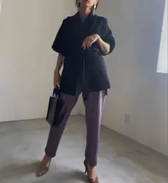 極美品【Ameri アメリ】SHEER DOLMAN JACKET