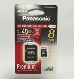 パナソニック 8GB microSDカード