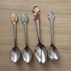 昭和レトロ　スプーン　やっくん　ペコちゃん　オリエンタルカレーのサムネイル